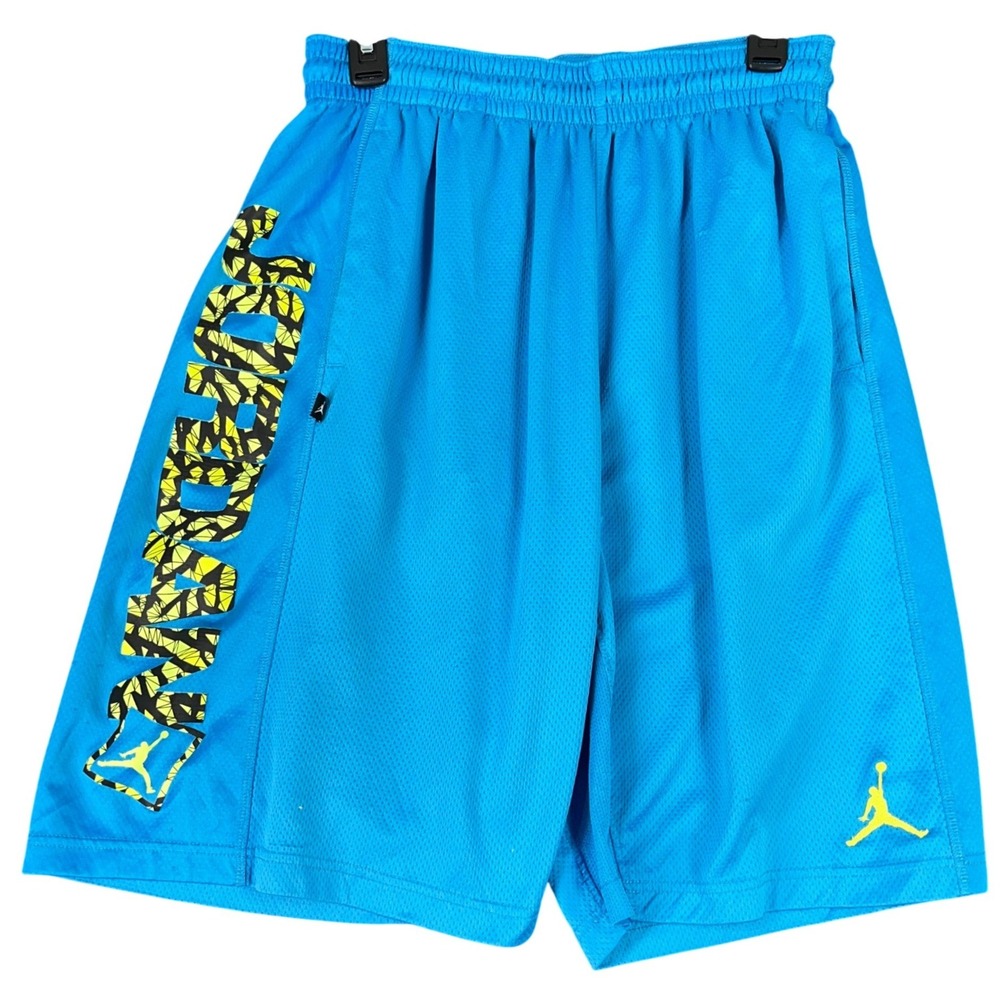 Michael Jordan Basketball Shorts Men L Nike Dri-FIT Mesh Gym Workout Activewear